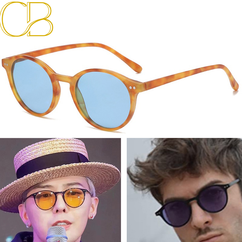 Retro Round Polarized Sunglasses Men Women Classic Leopard Frame Sun Glasses Black Driving Goggles Fishing Cat Eye Lightweight Travel CB Fashion Acees