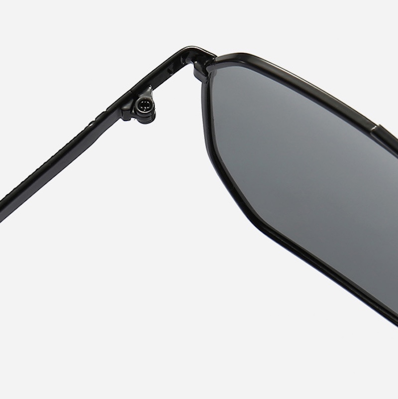 Pilot Polarized Sunglasses Men Metal Frame Oversized flattering round face Classic Driving anti glare lightweight square shades Fishing CB Fashion Ace