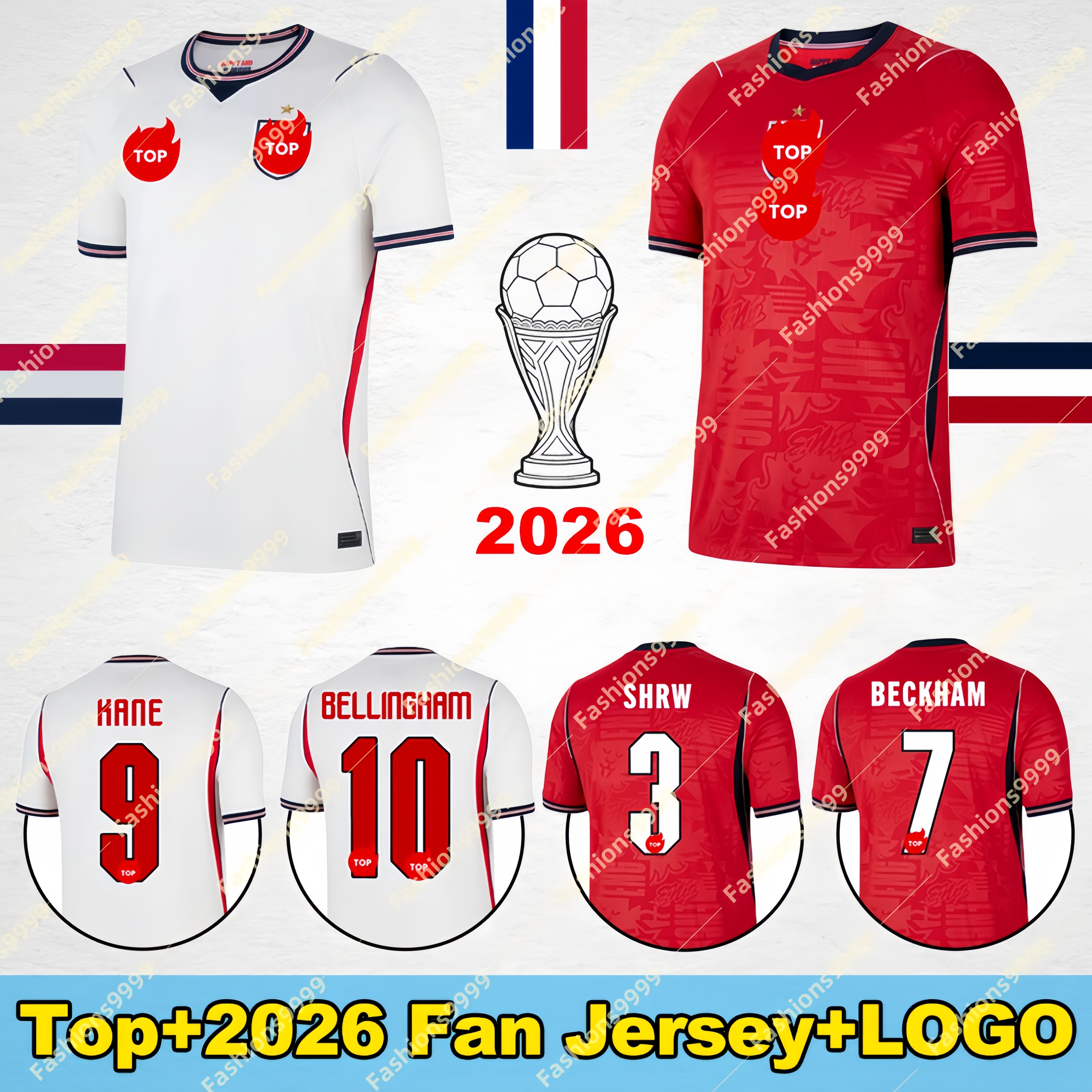 england world cup 2026 england jersey 2026 england shirt england football shirt BELLINGHAM KANE RASHFORD RICE BECKHAM fan soccer jerseys custom names numbers,16-4XL