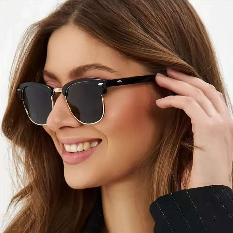 Free Shipping luxury Eyebrow half frame seasonal popular fashion decoration suitable daily commuting casual wear in Europe America
