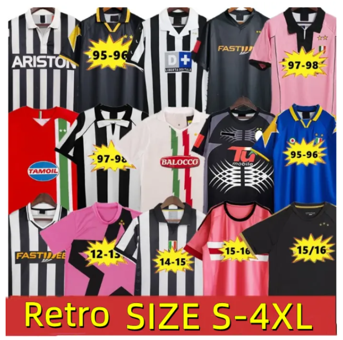 1994 1995 1996 1997 1998 1999 2000 Retro Juven soccer jersey DAVIDS INZAGHI DEL PIERO DEL PIRLO 84 85 94 95 96 97 98 99 02 03 04 05 11 12 15 16 17 18 ZIDANE POGBA football shirts