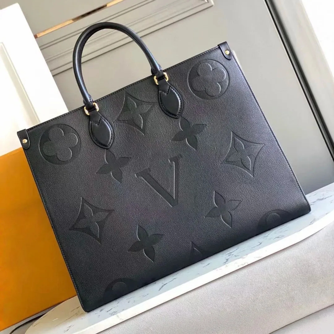 Luxury Designer Monograms ONTHEGO Women Bag Handbag GM MM Tote Bags Shoulder Bags Cross body louisities vuittontote Female backpack ONTHE GO Shopping Bags Purse