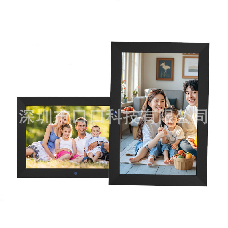 Lowcost 10inch IPS screen digital po frame with gravity sensor automatic rotation USB support horizontal and vertical playback touch 260304