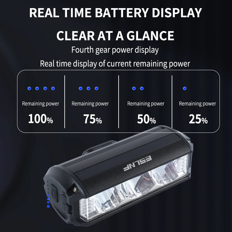 Bike Light Hoisting Front Led Flashlight Bicycle Light 1700Lm Headlight USB Charging Road Cycling Ultra Powerful Bike Lamp 260422 - view 5