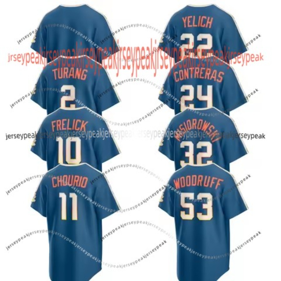 32 Jacob Misiorowski 11 Jackson Chourio 22 Christian Yelich 2 Brice Turang 24 William Contreras 53 Woodruff Frelick New 2026 Cit Connect baseball