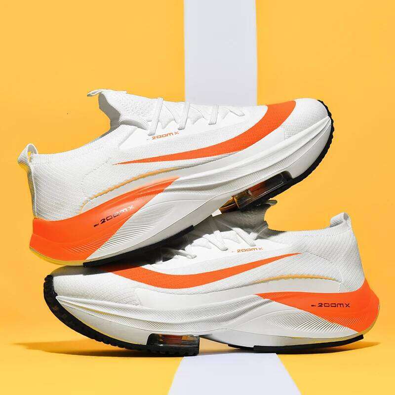 Men Running Outdoor Jogging Cushioning Sneakers Trainer Breathable Race Luxury shoes Couple Non-Slip Mesh Off-road Shoes 26W0423