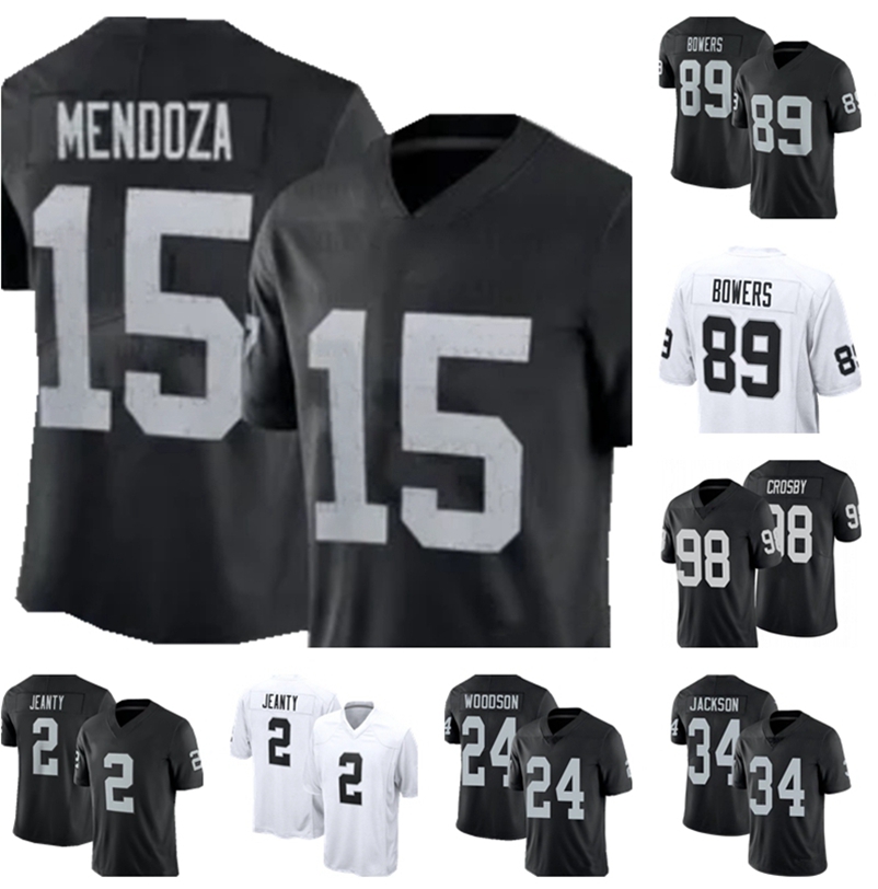 New 15 Fernando Mendoza Crosby Bowers Ashton Jeanty Football Jersey Jackson Woodson Jerseys