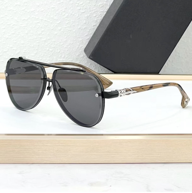 High Quality Brand Sunglasses Pilot Men Women Luxury Designer Trend Personality Fashion Outdoor Camping Sun Glasses UV400 CH8238