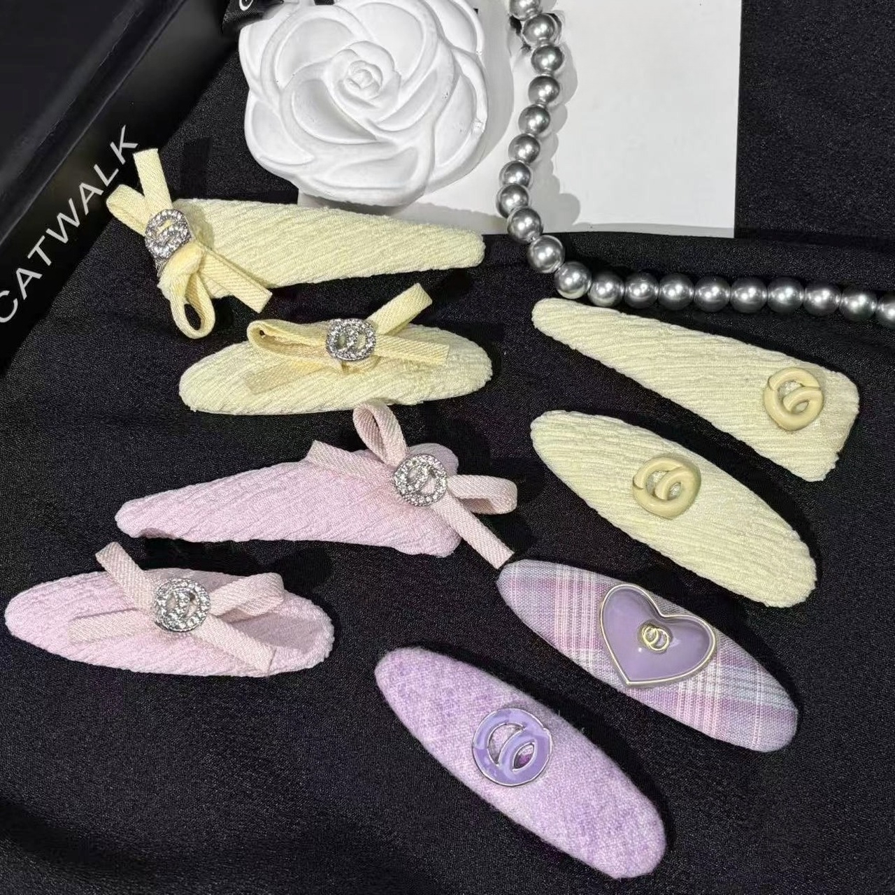 Designer Luxury Pattern Hair Clip Candy Color Cute Women Gift Hair Barrettes Charm Girls Love BB Hairpin Autumn Versatile Boutique Hair Clips