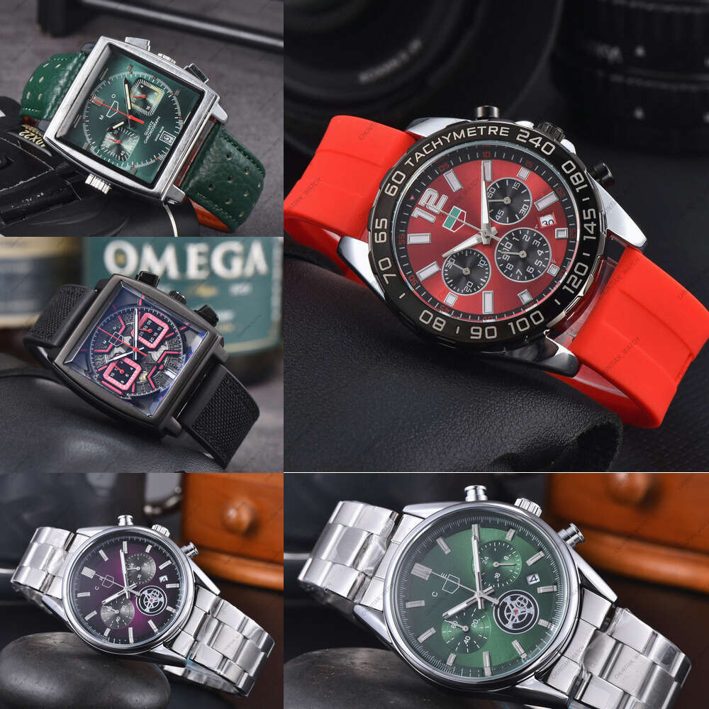 Tagness Heuerer F1 Monoco AAA Designer Watch TOP Quality Watch Luxury Superclone Carrrera Watch Chronograph Luminous Mens Watch Man Quartz/automatic Watch Box 7b9