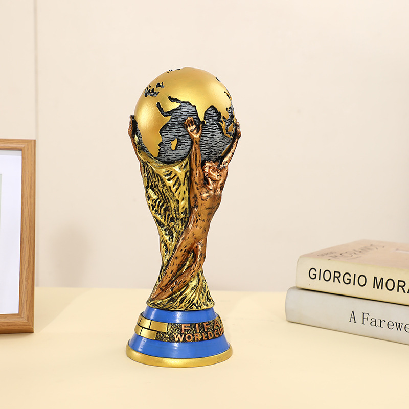 High Quality Resin Trophy Match Souvenir Home Decoration Fan Gift England World Cup