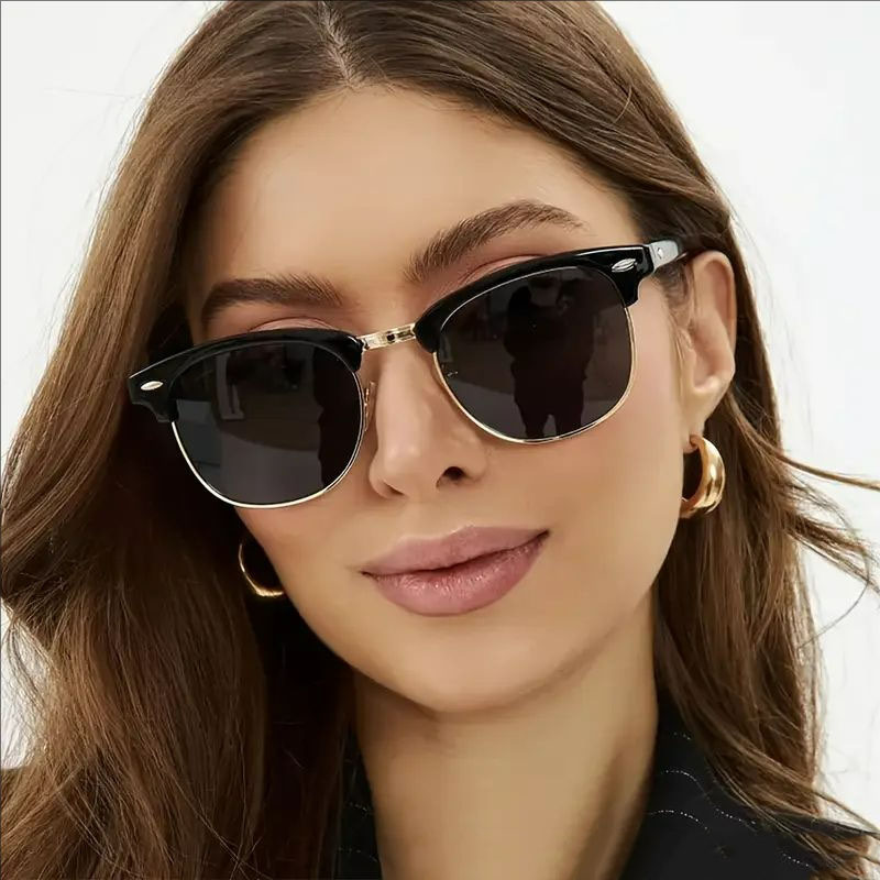 Free Shipping luxury Eyebrow half frame seasonal popular fashion decoration suitable daily commuting casual wear in Europe America