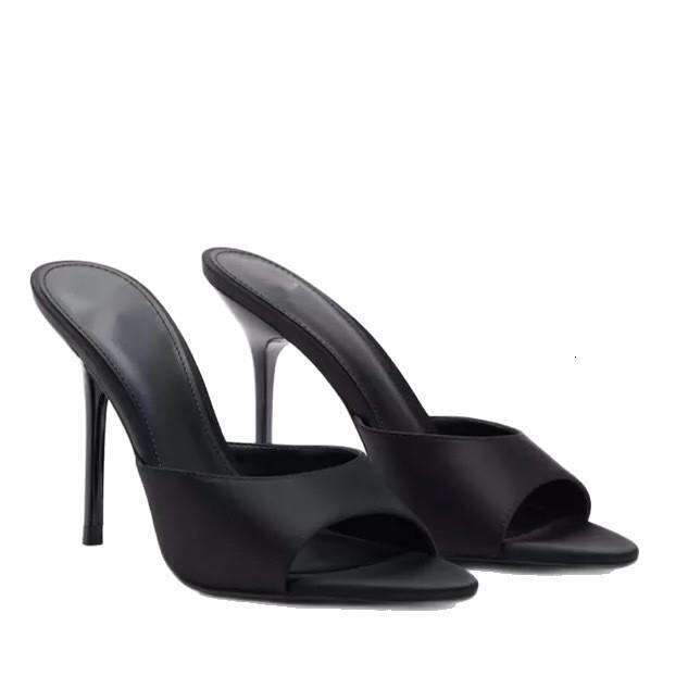 Summer New 2026 Women S Sandals Pointed Toe Open Toe Mules High Heeled Stiletto Shoes For Women