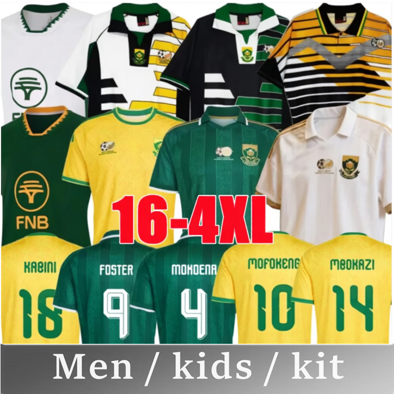2026 World Cup South African soccer jerseys home yellow away 2027 Football Shirts 26 27 Sudafrica camisetas de futbol player version men ktis uniform