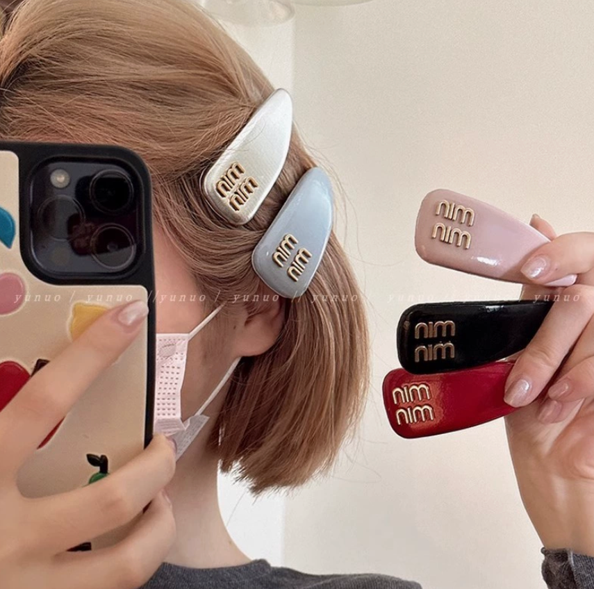 Designer Hair Clip Barrettes Classic Women's Gift HairJewelry Vintage Style Headwear