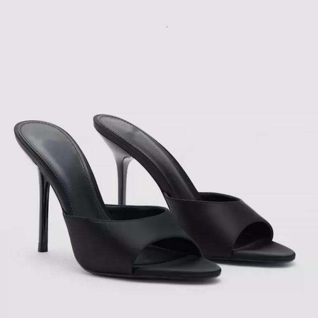 Summer New 2026 Women S Sandals Pointed Toe Open Toe Mules High Heeled Stiletto Shoes For Women