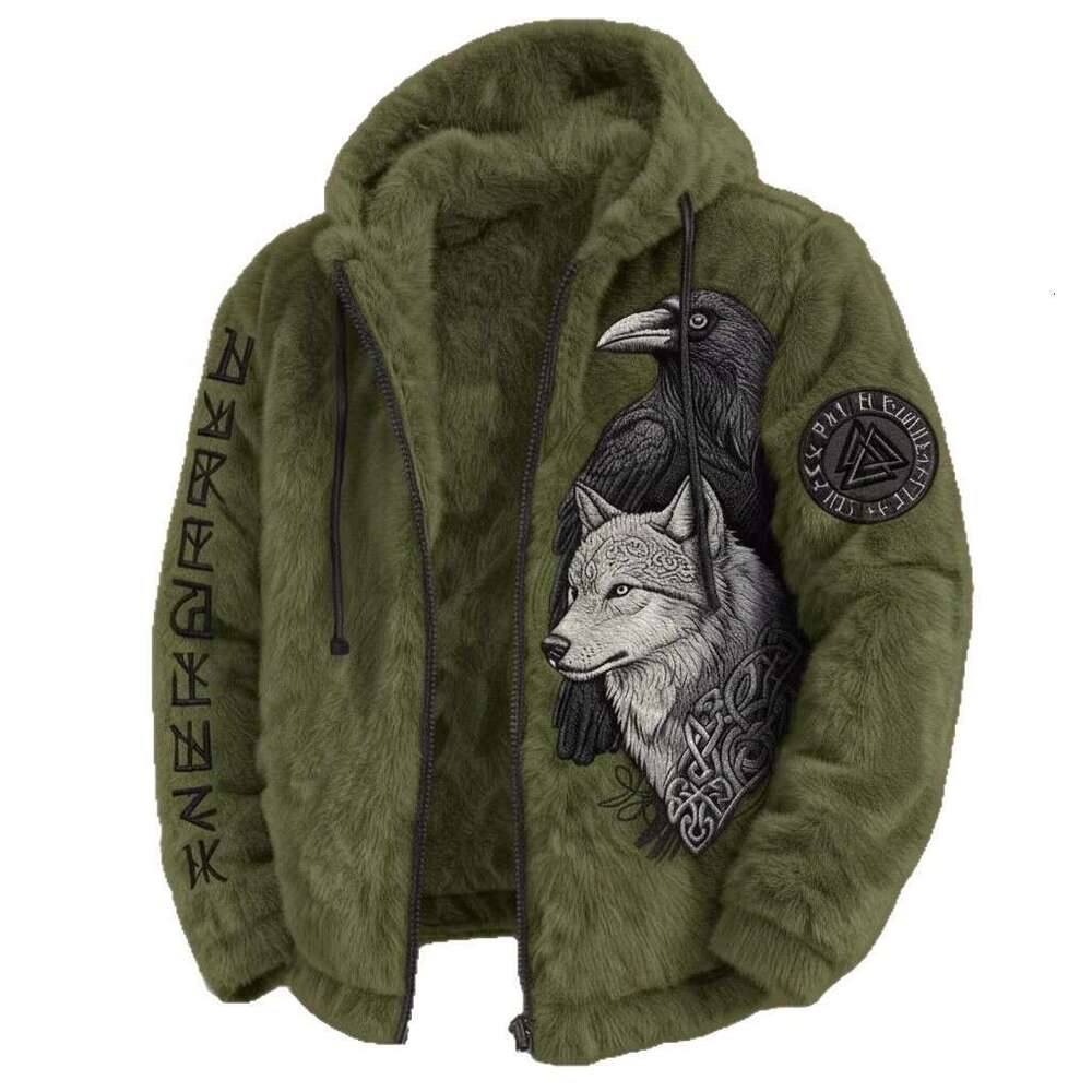 Soft Brushed Fleece Oversized Hoodie - Cozy Warm for Women Ladies Autumn Winter cross-border European and American new style f - view 6
