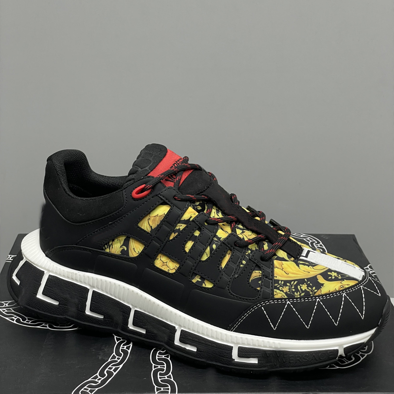 Mens Trigreca Sneakers Desingner Sneaker Leather Running Trainers Casual Shoes Platform Shoe Women Walking Shoes 55