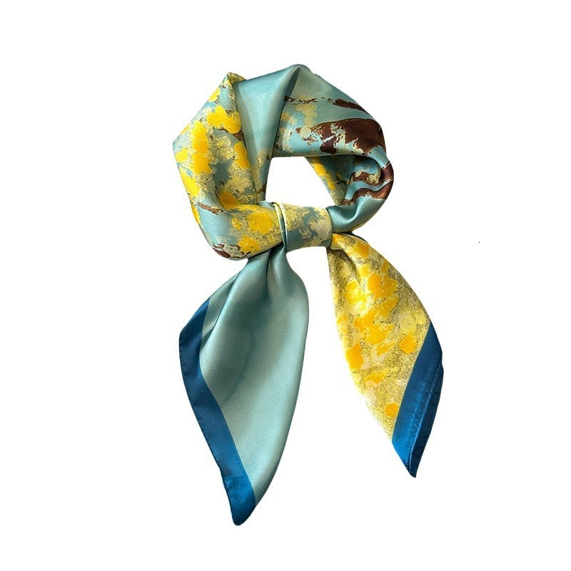 Designer Scarf Women's Luxurious Shawl Luxury Women's Scarf High-quality Silk Scarf Shirt Accordion Decoration Elegant And Versatile