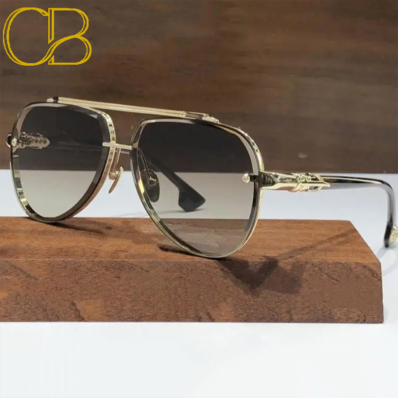 High Quality Brand Sunglasses Pilot Men Women Luxury Designer Trend Personality Fashion Outdoor Camping Sun Glasses UV400 CH8238