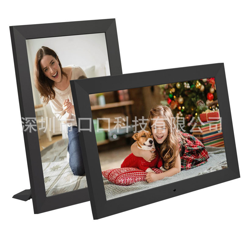 Lowcost 10inch IPS screen digital po frame with gravity sensor automatic rotation USB support horizontal and vertical playback touch 260304