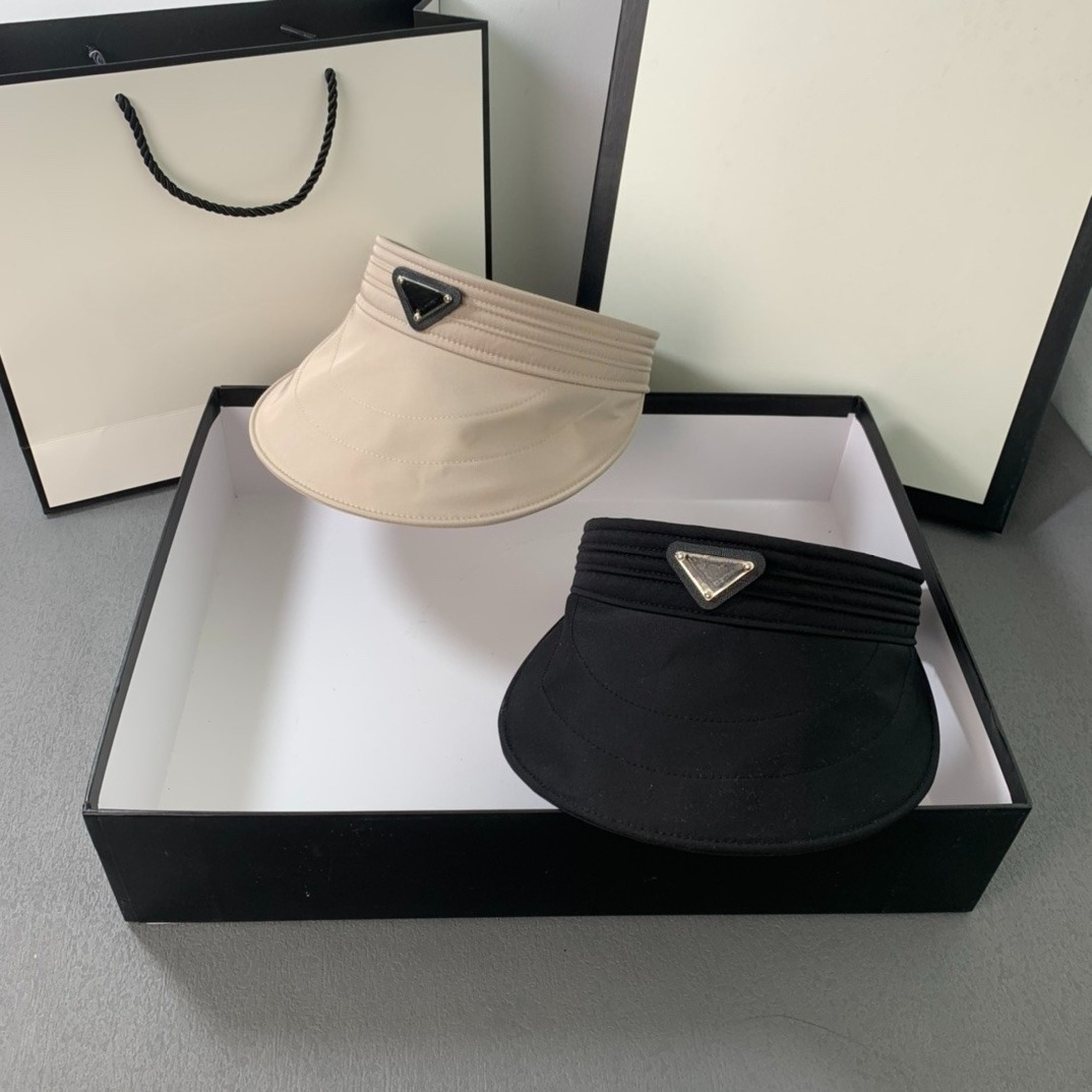 Luxury Visors Spring Summer Designer Casquette Sun Hat Outdoor Visor Cap Top Caps Unisex Adjustable Casual Travel Beach Sunhat Baseball Sport Hats