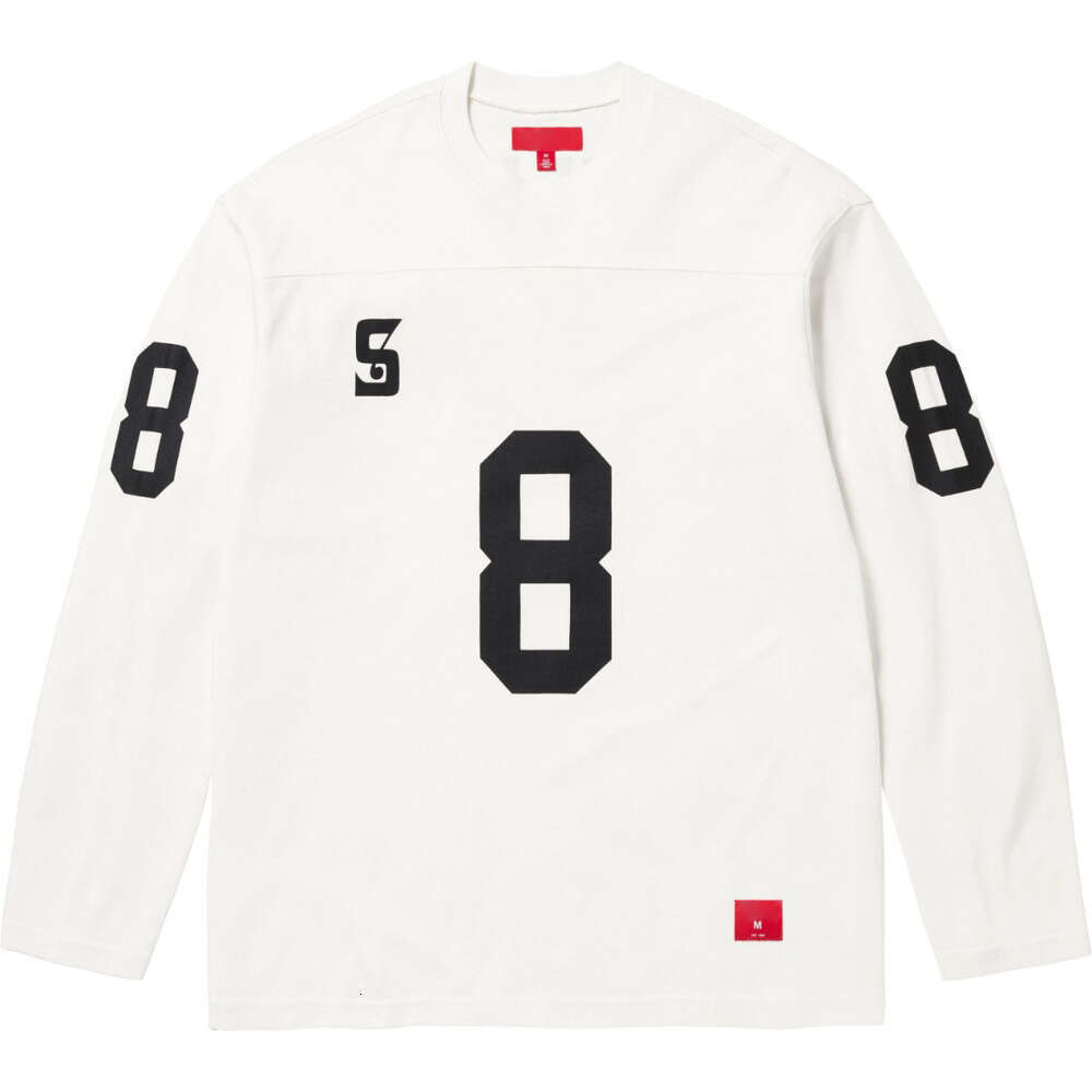 Supremely Shirt Men's Designer T Shirt Embroidery Letter Patter Print Long Sleeve Shirts Graphic Tee Vintage Hip Hop Polo Shirt Casual Loose Tops Graphic T Shirt 4Fe