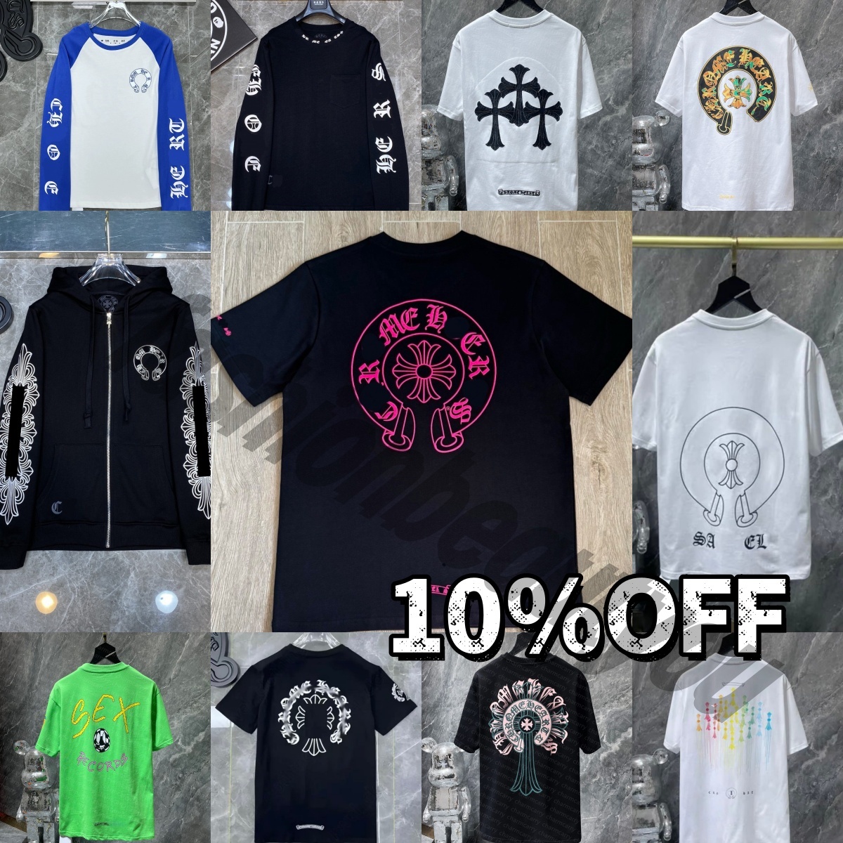 10a designer mens t shirt for men polo mens designer hoodies clothes mens designer shirts tshirt men t-shirt long sleeve shirt chrome shirt hoodie