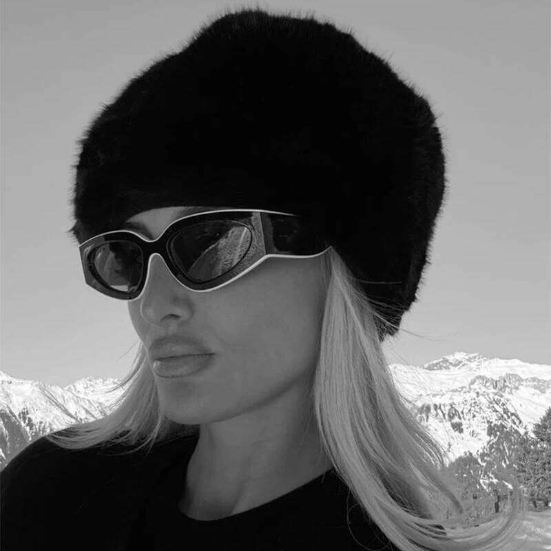 Retro Fashion Punk Cat Eye Sunglasses Women Cool Brand Plastic Unisex Sun Glasses Black White Shades Uv400 Chunjinqiuli