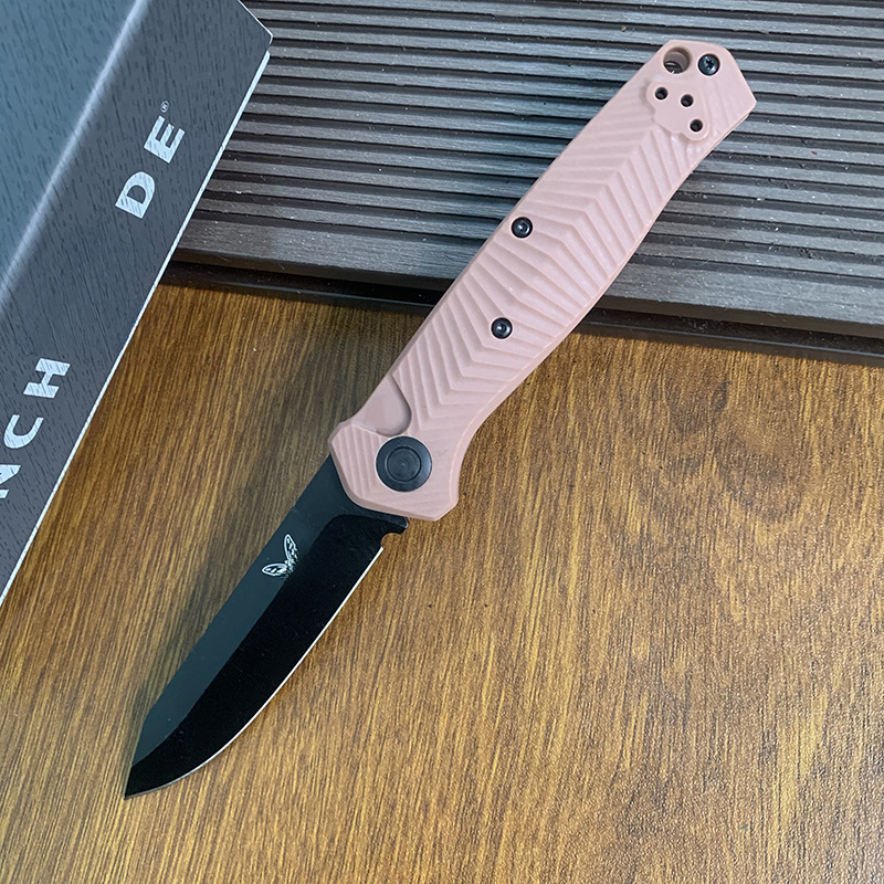 8551BK Durable Pocket Knife S30V Steel Blade Nylon Fiberglass Handle Outdoor Camping Survival Portable Folding Knife Men's Gift