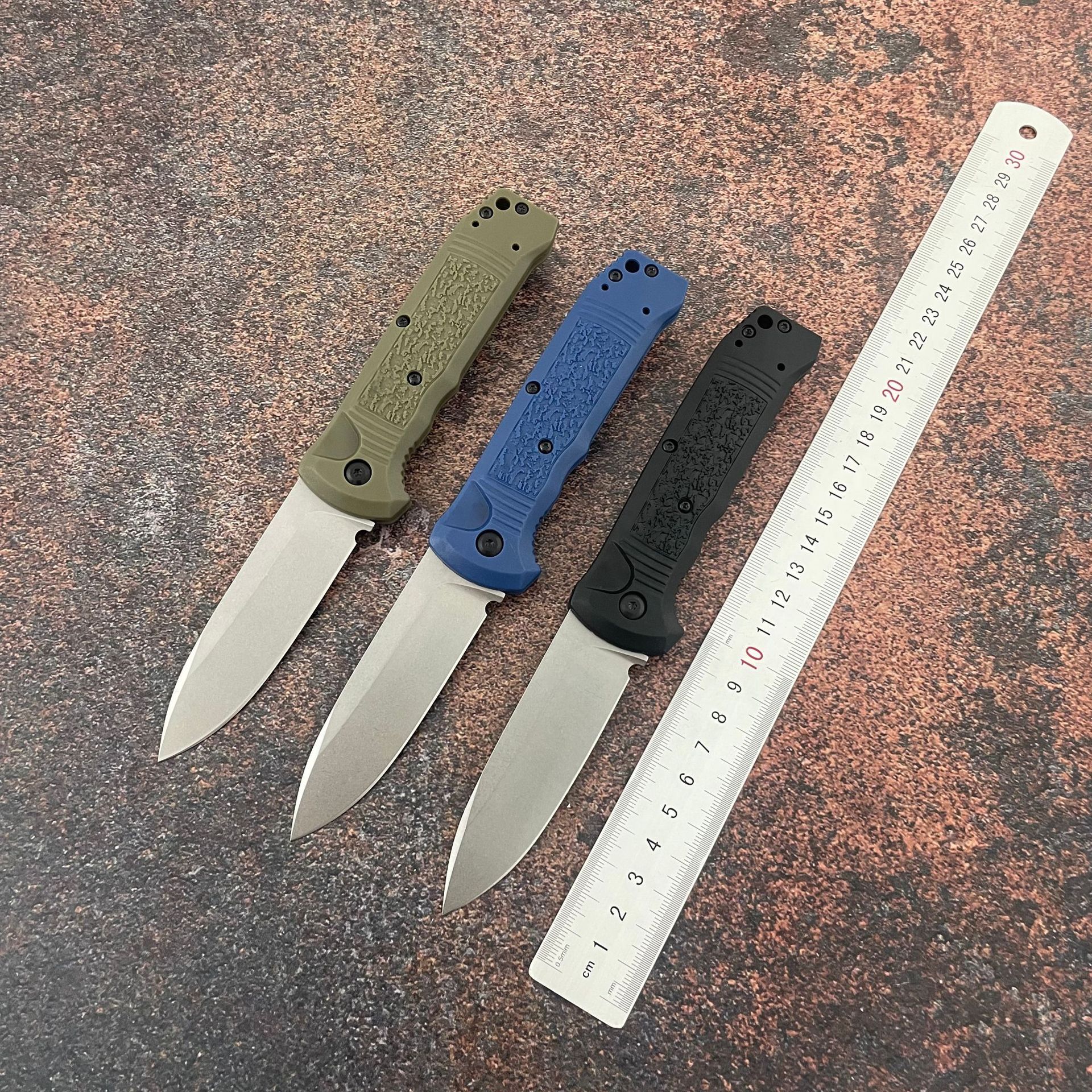 4400BK Folding Knife S30V Blade Nylon Fiber Handle Outdoor Camping Hunting Survival Multi Pocket EDC Tool Practical Knife