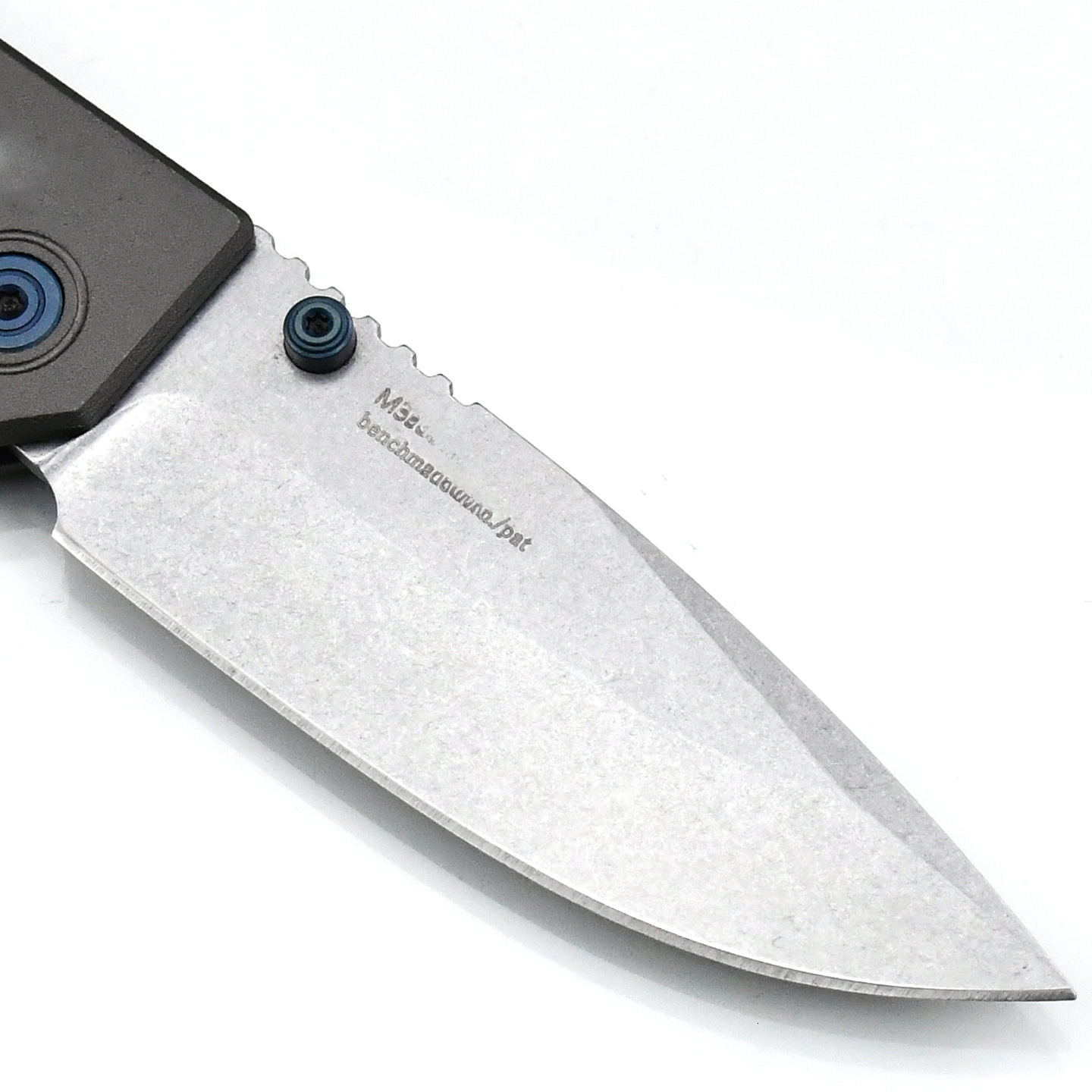 BM 748 Narrows Titanium M390 Blade Folding Knife Outdoor Camping Hunting Pocket EDC Utility Knife