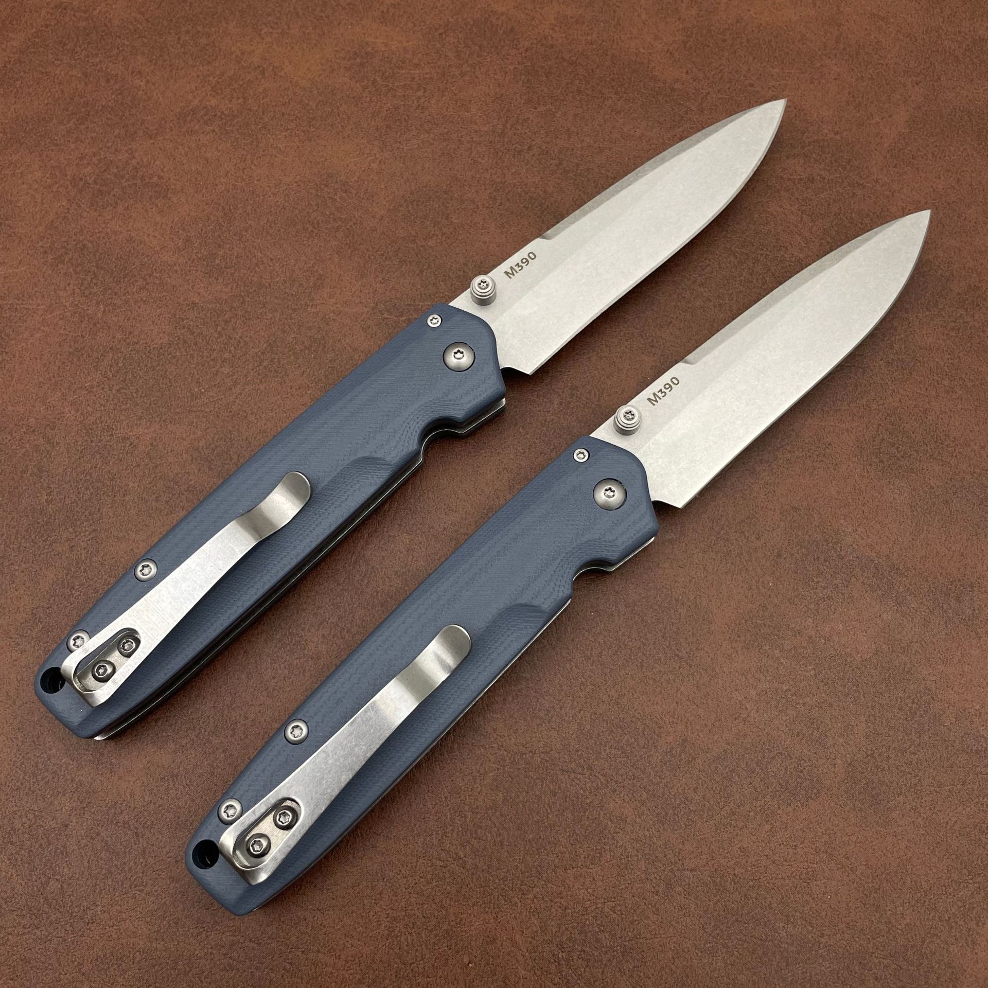 BM 485 Outdoor Self Defense Folding Blade Knife Utility G-10 Handles EDC Pocket Tactical Rescue Sharp Tools Hunting Jackknife