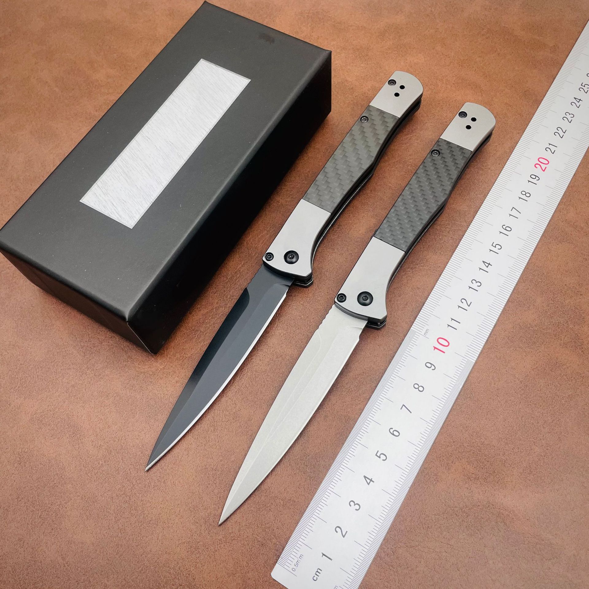 Outdoor BM 4170BK D2 Steel Folding Knife G10 Handle Camping Fishing Pocket Knives Portable EDC Tool