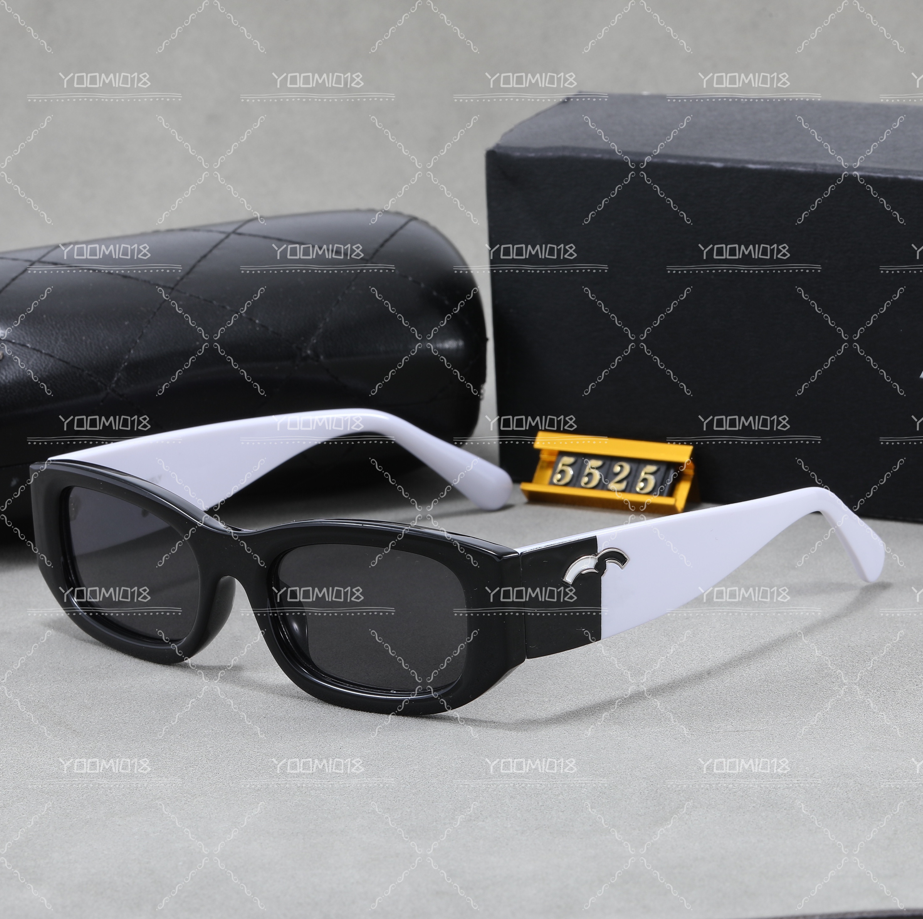 Designer sunglasses luxury Spicy girl style cat-eye sunglasses for women Sexy trend men gift glasses Beach shading UV protection polarized glasses with box AAA