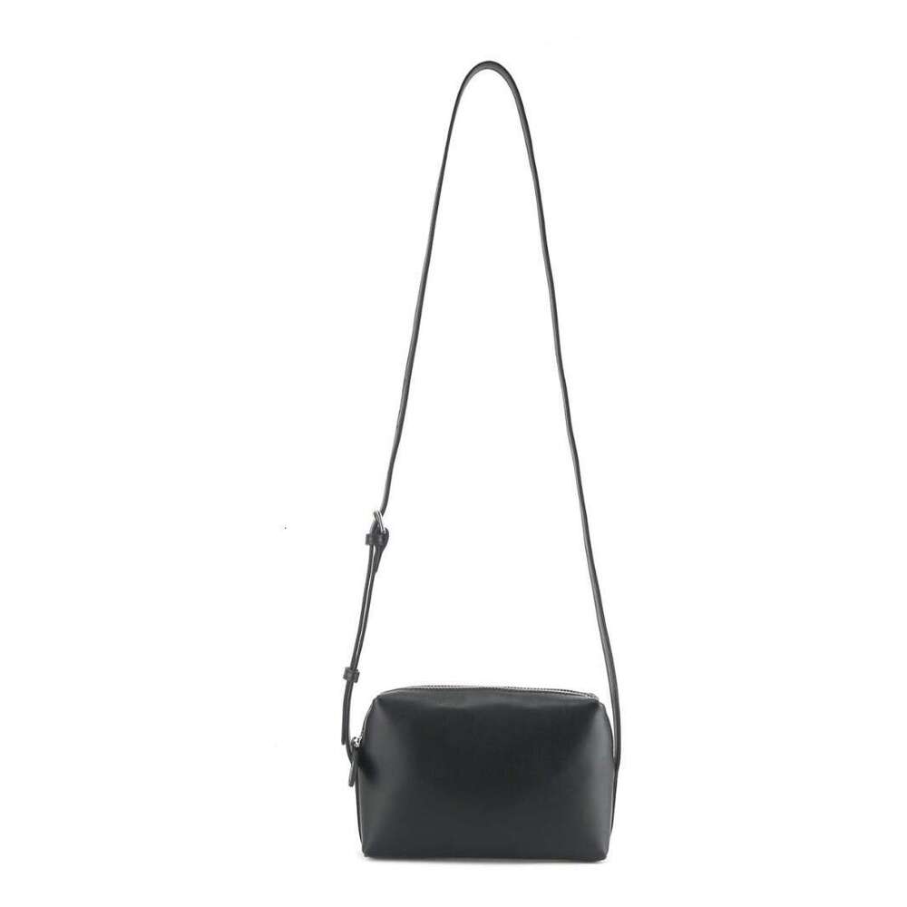 R ow S New Small Square Crossbody Bag, Genuine Leather Tofu Bag, High End Luxury, Versatile Shoulder Makeup Bag, Wedding Daily Women Handbag SENYYv