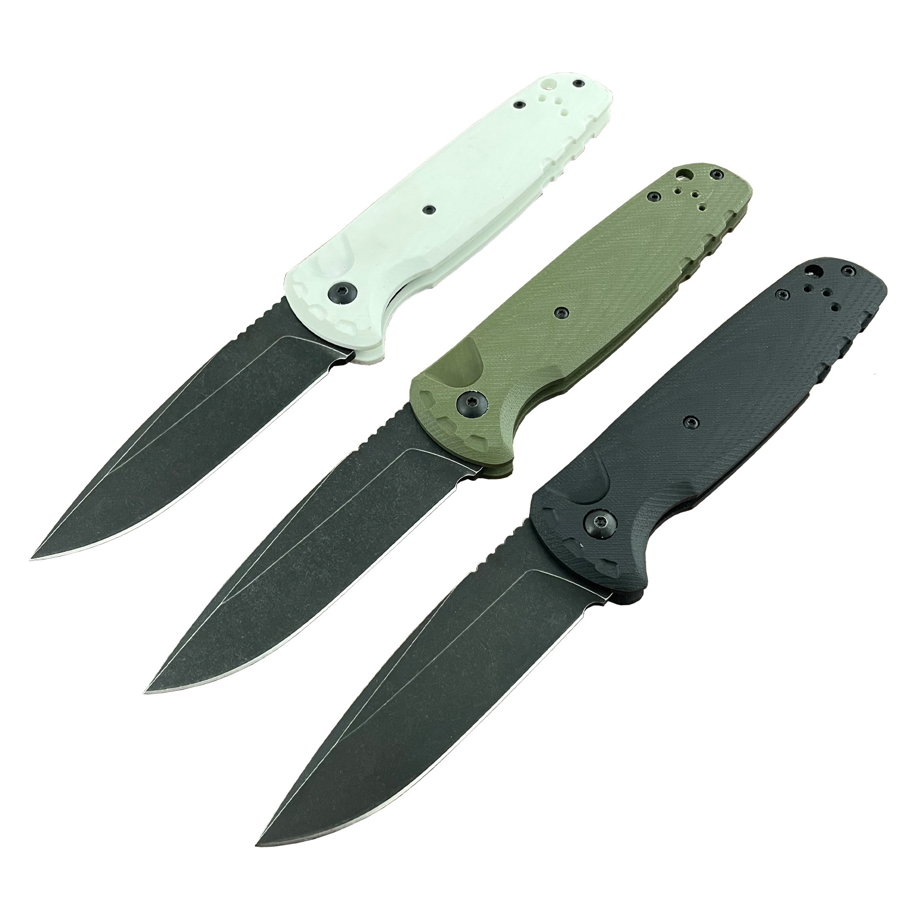 BM 4300 CLA G10 Handle Folding Knife Outdoor Camping Hunting Pocket EDC Tool Knife