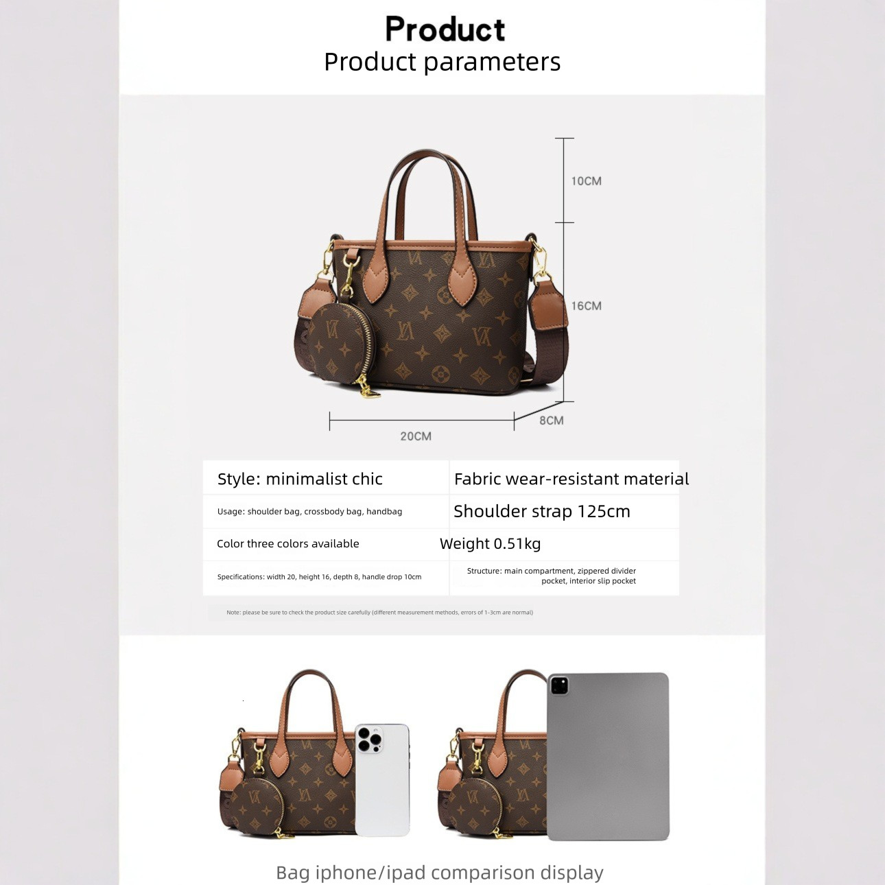 2026 New Light Luxury Retro Handbag Versatile Fashion Casual Tote Bag for Women