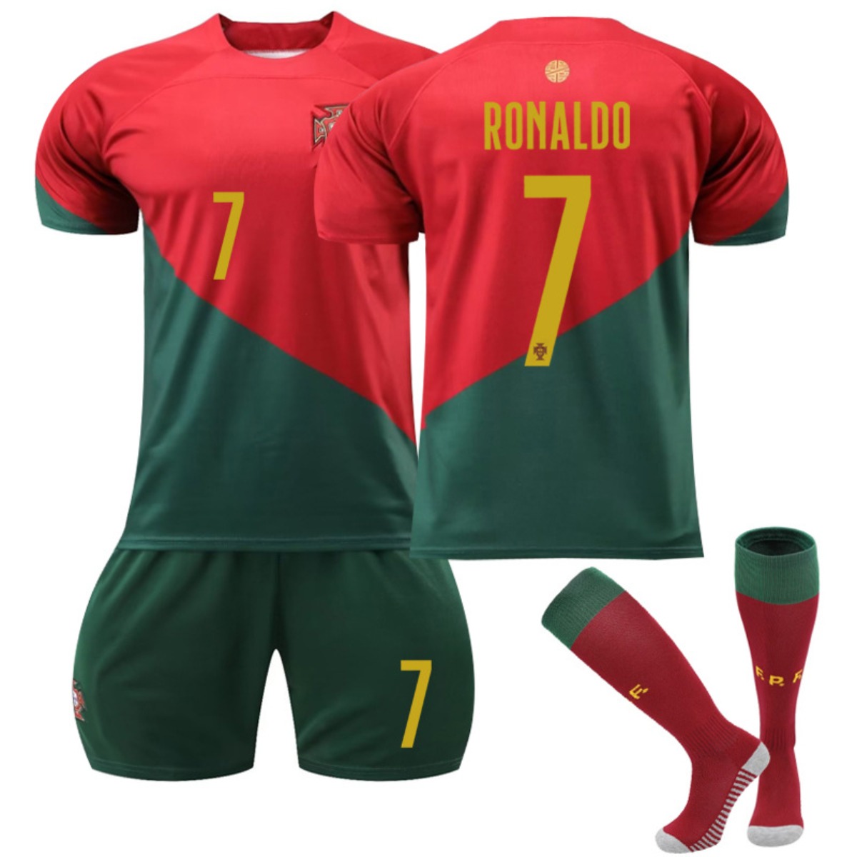 Portugal National Team World Cup Jersey Ronaldo Fernandes Felix Football Shirt Short Sleeve