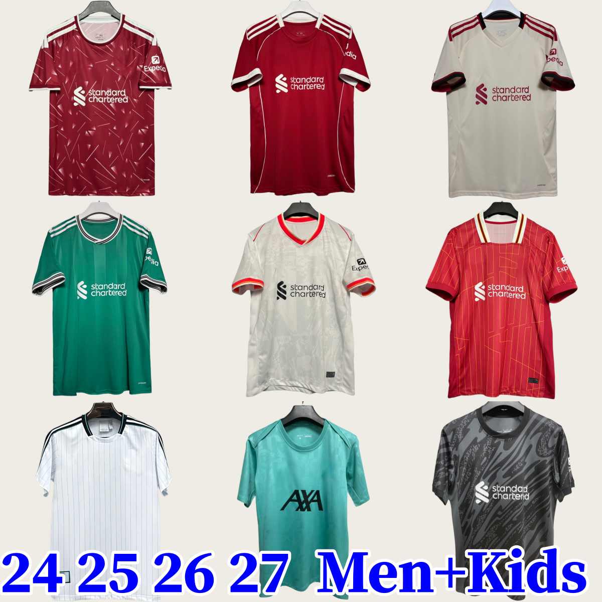 Liverpool Kit 24 25 26 27 Soccer Jerseys Mohamed Salah ISAK Wirtz Ekitike SZOBOSZLAI LFC Football Jersey MAC ALLISTER VIRGIL Camiseta GAKPO Kerkez 4XL football shirt