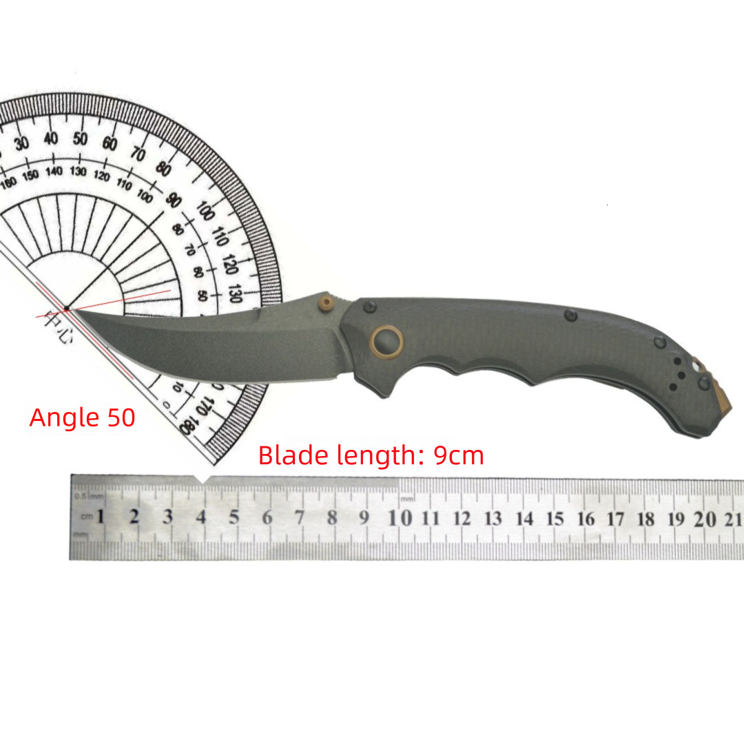 BM 865-02 MINI Folding Knife Outdoor Camping Hunting Pocket EDC Tool Knife