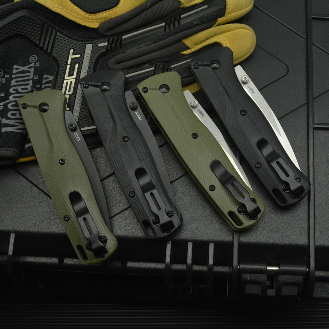535 Tactical EDC Camping Fishing Knives Stainless Steel Outdoor Folding Knives G-10 Knife Hunting Self-defense Field Survival Tools