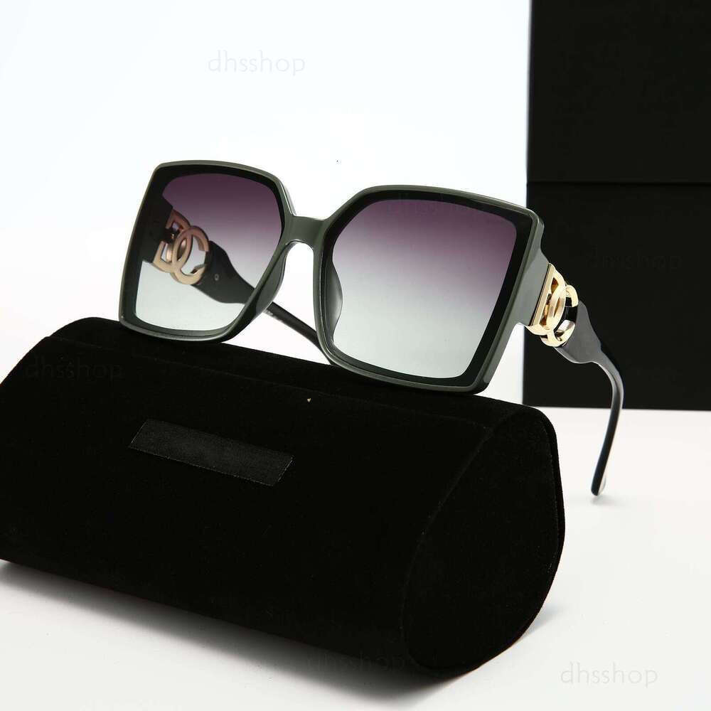 Luxury Sunglasses UV400 Polarized Polycarbonate Lenses Premium Acetate Frame Polished Metal Hardware Designer sunglasses for women men Oversized Glasses.