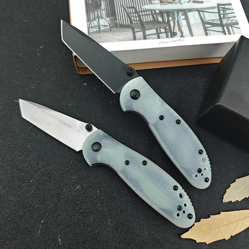 BM577 Tactical Hunting Combat Portable Jackknife Outdoor Camping Hiking Folding Knife G10 Handle Jungle Adventure Defense EDC Tools