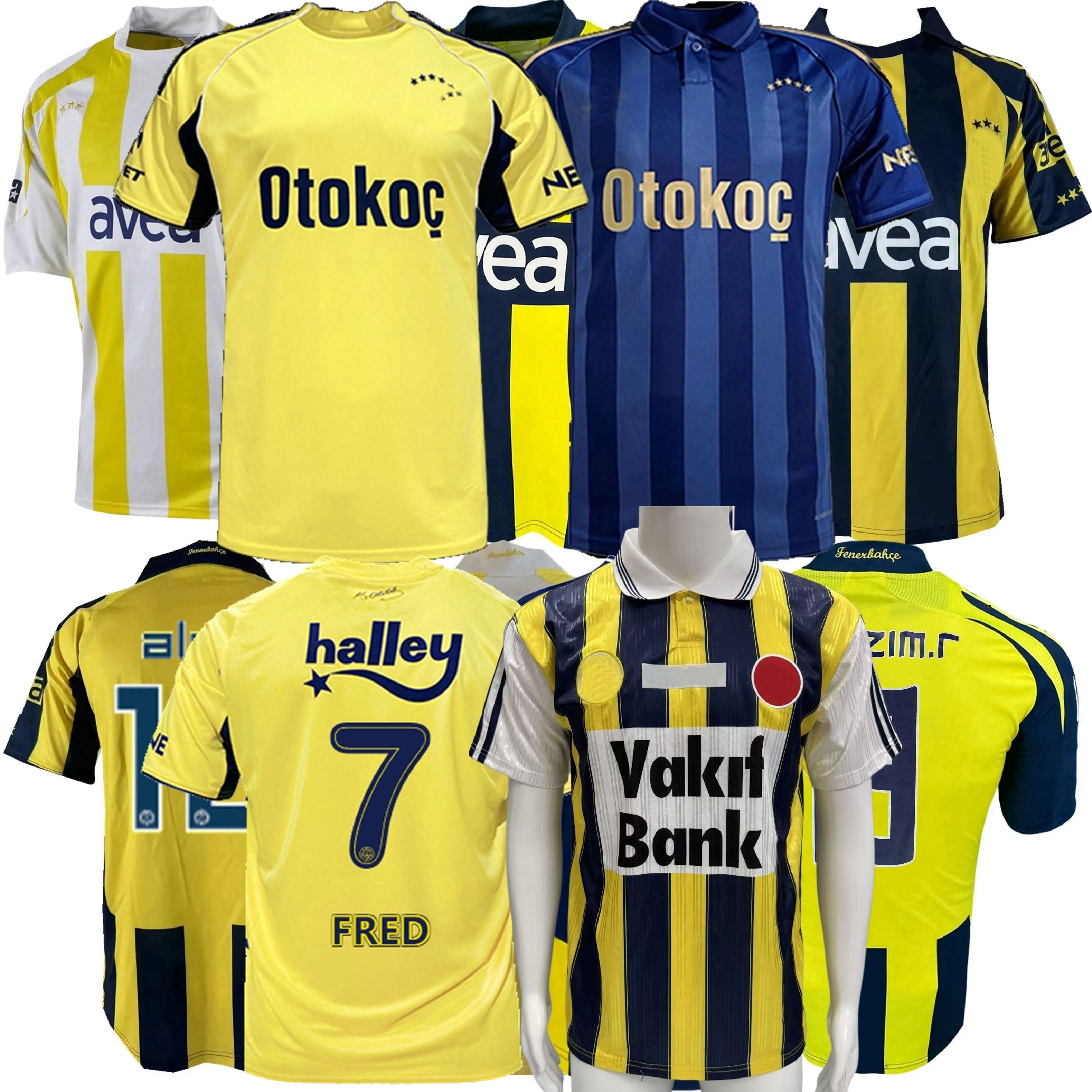 Retro 1996 97 2005 06 07 08 09 2025 2026 Fenerbahce KANTE Soccer Jerseys GUENDOUZI AKTURKOGLU M.ASENSIO SKRINIAR Fred TALISCA r.carlos c.kazim.r Football shirts