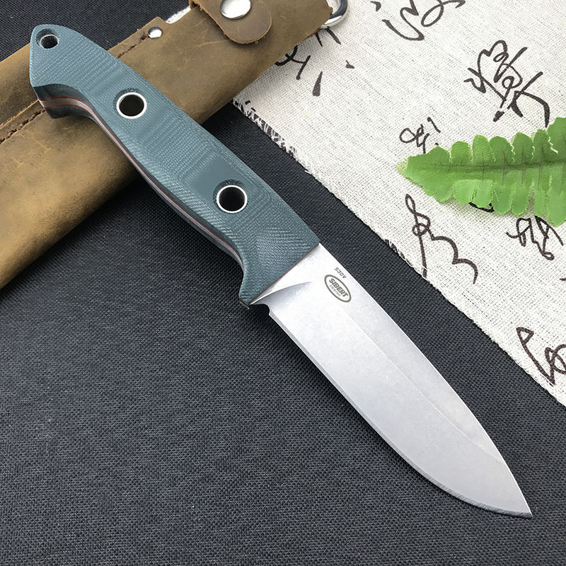 BM 162 Buschcrafter Fixed Blade Knife S30V Blade G10 Handle with Sheath Wilderness EDC Survival Rescue Hunting Knives