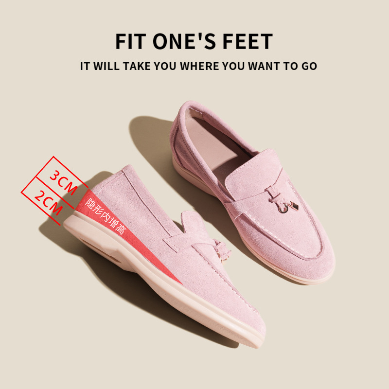 New hot free shipping designer shoes for womens casual shoes pink brown black khaki Fashionable and versatile flat casual shoes