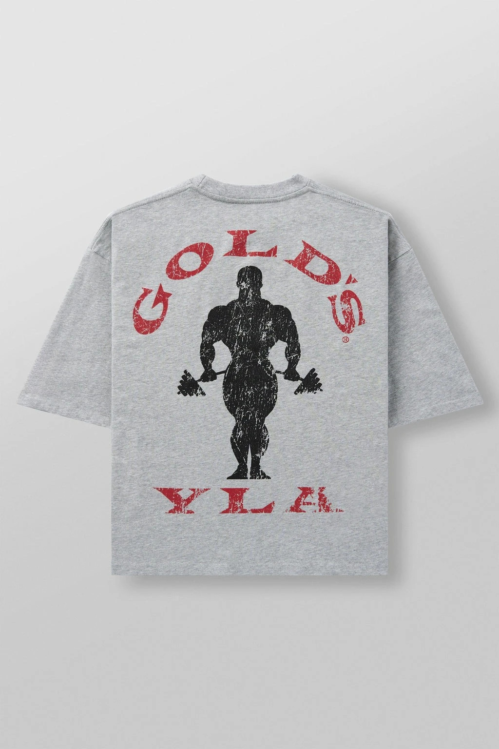 2026 Golds Gym Age Tees Mens Large-sized Printed T-shirt - Suitable for Daily Workouts Can Be Worn By Both Men and Women 260423