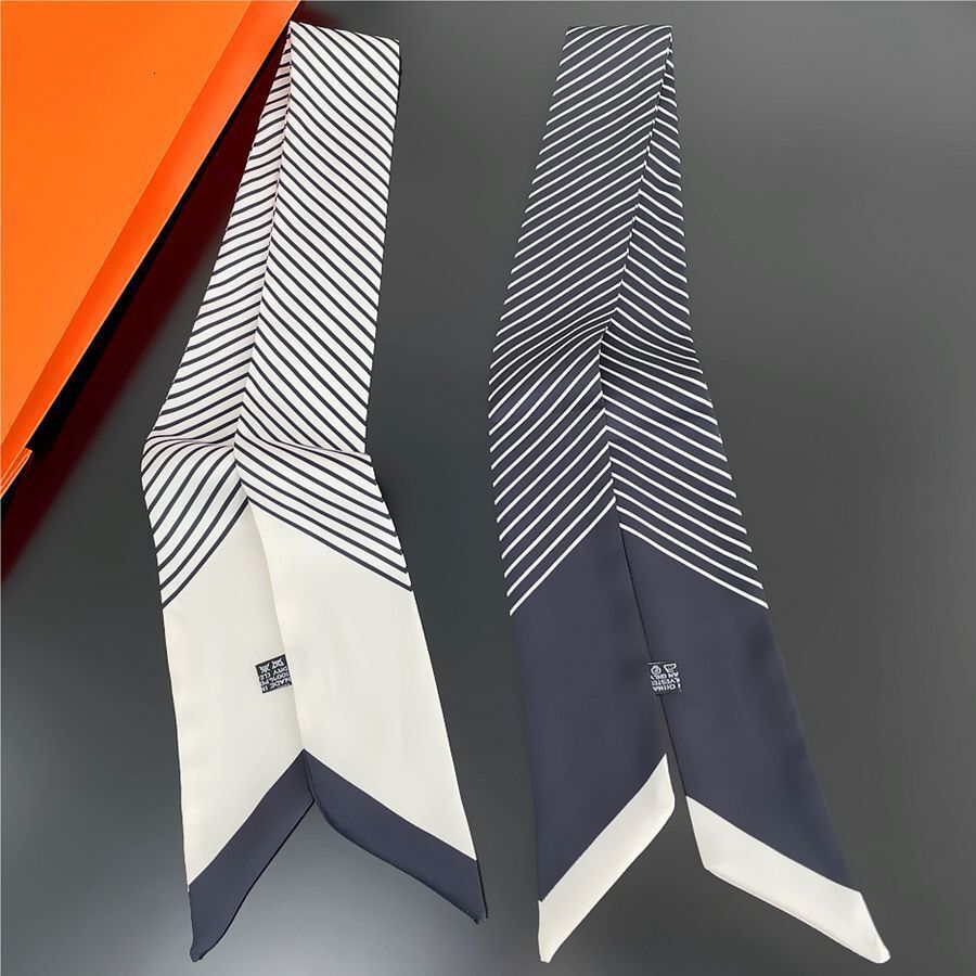 Designer Scarves Silk Scarves Floral-patterned Scarves Headbands Hair Bands Printed Women's Handbag Straps Decorative Lines Fashionable Embellish