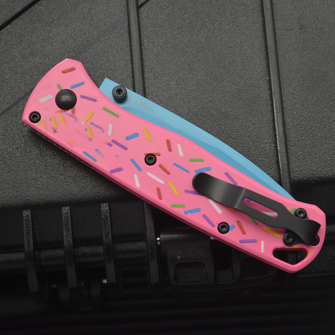 535 Donut Bearing Aluminium Alloy Handle Outdoor Convenient Camping Field Pocket EDC Fruit Knife